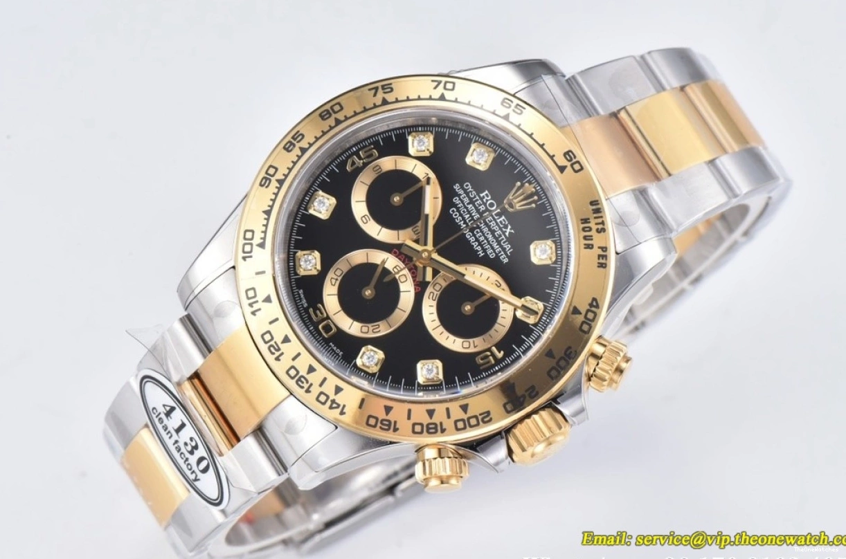 Clean YG 40MM 116503 SS Dia DD4130 Daytona Black 0509